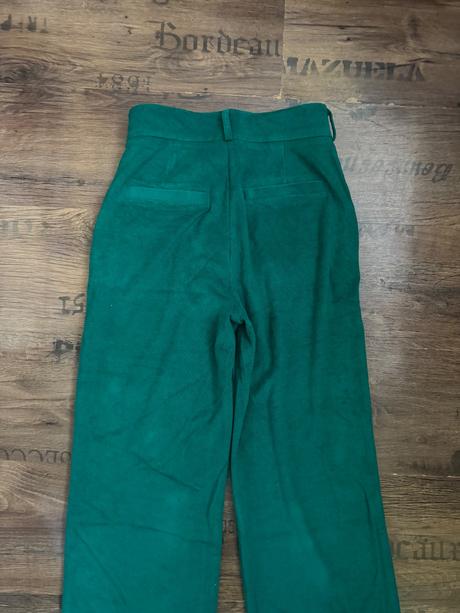 Netradičné froté nohavice leger, 34