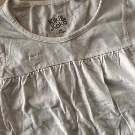 Kiki&koko biely bavlneny top vel.6, kiki&koko,116