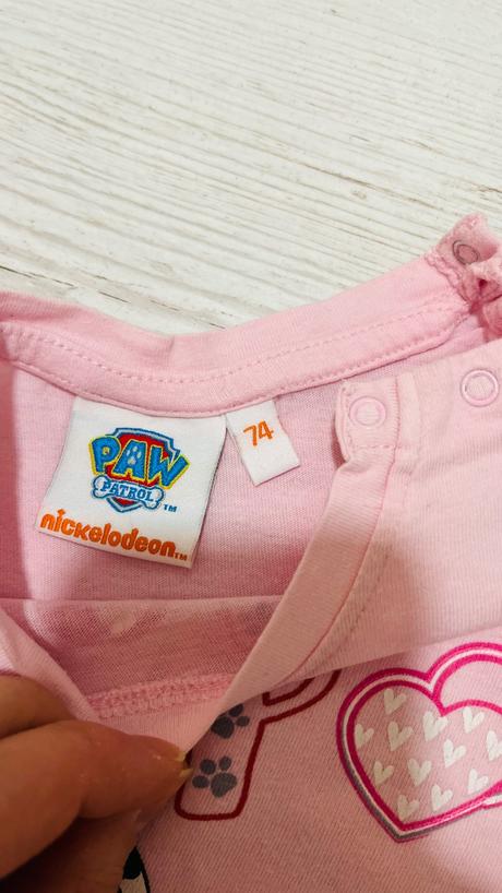 Tričko s dlhým rukavom dievca 74 8ks, h&m,74