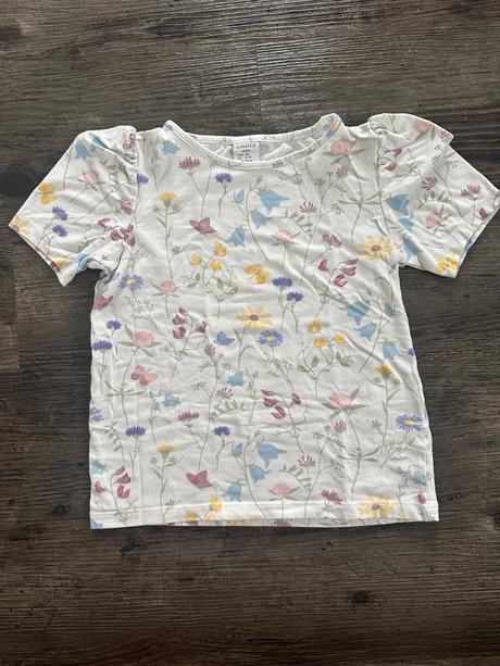 Tričko s kvietkami, lindex,116