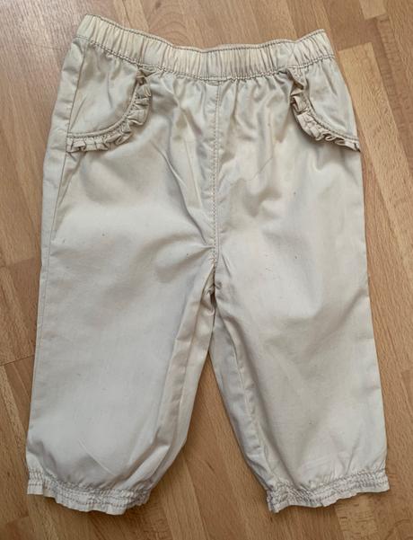 F&f dievčenské hnedé nohavice, f&f,74