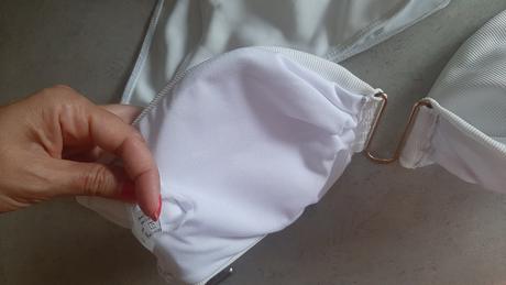 Biele plavky - bikiny, l