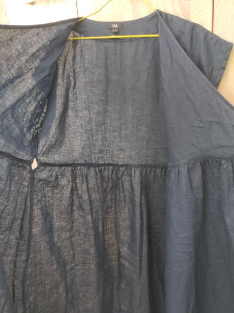 Ľanové šaty, c&a,44
