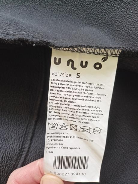 Dámsky softshellový kabát s fleecom unuo, veľ. s, unuo,s