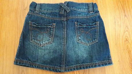 Riflová suknička so slonikom, f&f,98