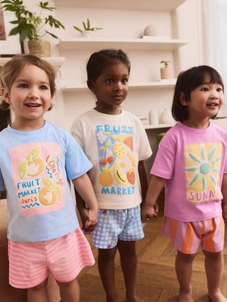 3pack pyžamo pre dievča, next,146