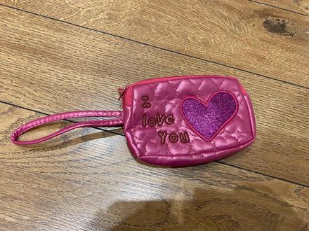 Mini taštička s uškom - i love you, 