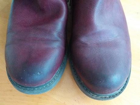 Cizmy bordove, 35