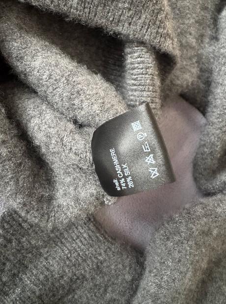 Petar petrov kašmírovo hodvábny krátky sveter, m