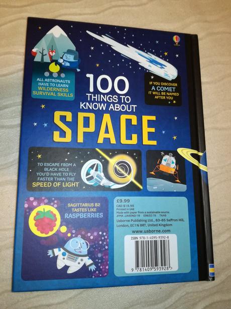 Usborne 100 things to know planeth earth nwi19,