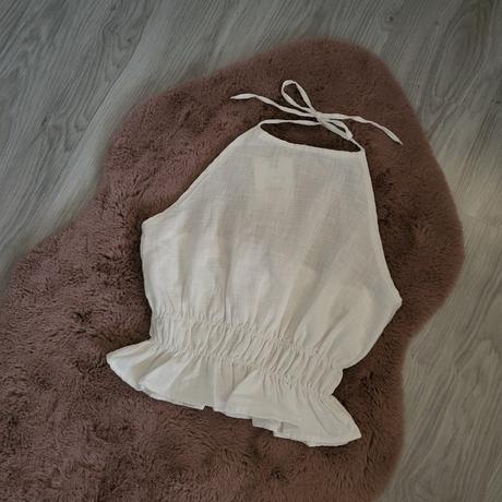 M biely top, bershka,m