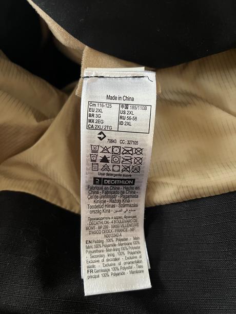 Lyžiarske nohavice na traky unisex, decathlon,xxl
