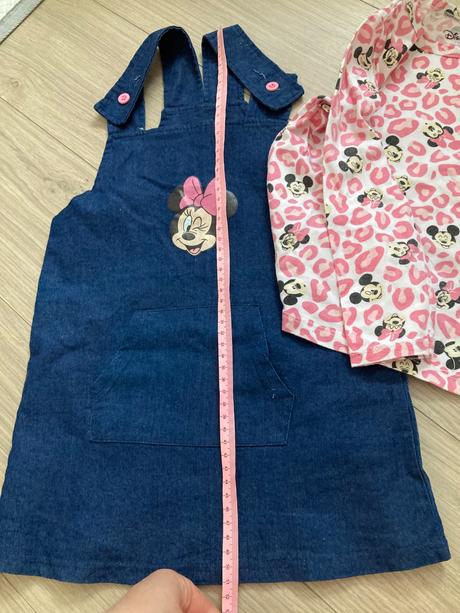 Sukňa riflová s tričkom, sinsay,104