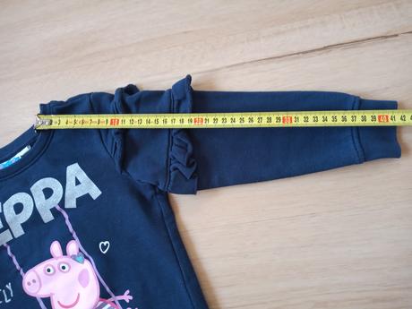 Mikina peppa pig s volánmi, f&f,110