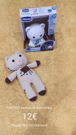 Hudobné svetielko chicco,