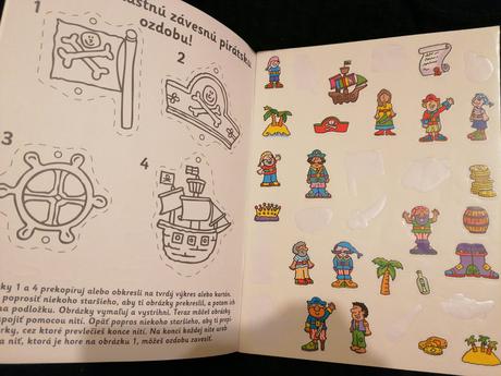 Piráti 333nálepiek + autá, 