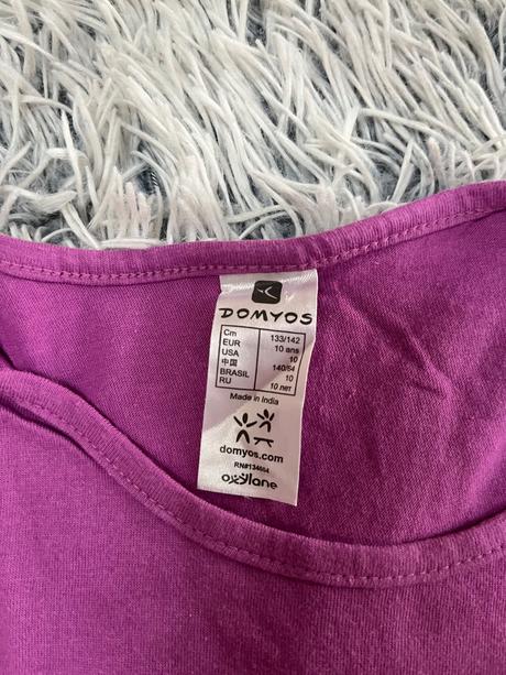 Dievčenské tričko, domyos,140