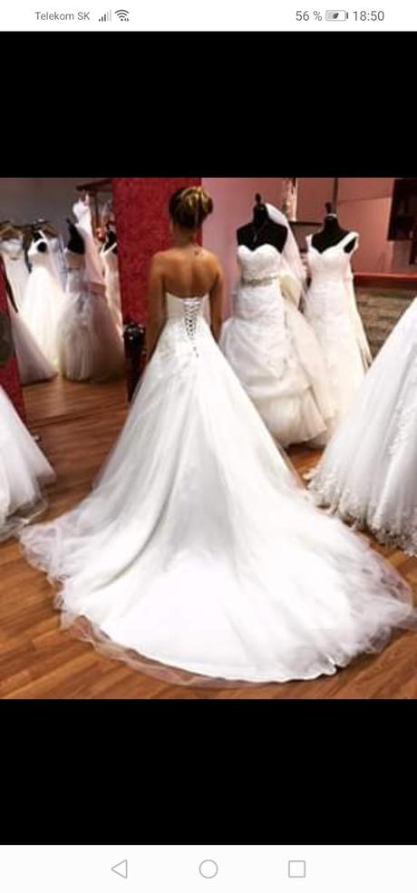 Svadobné šaty, s