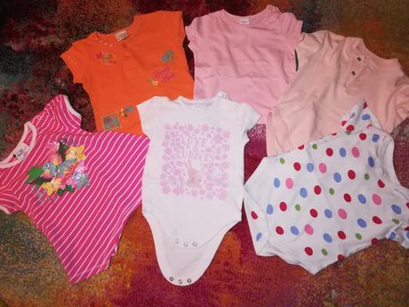 Balík oblečenia pre dievcatko veľ. 74, 68–80