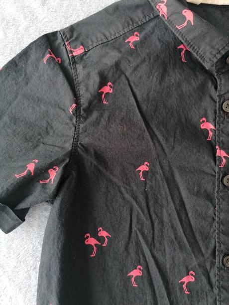 Košeľa plameniak, h&m,104