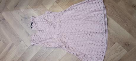 Ružové šaty, vero moda,xl