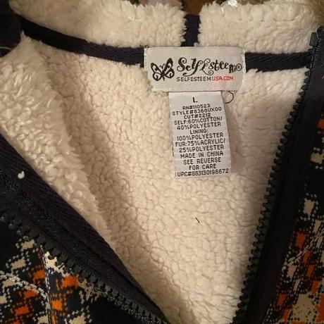 Teplá huňatá bunda m/l, m