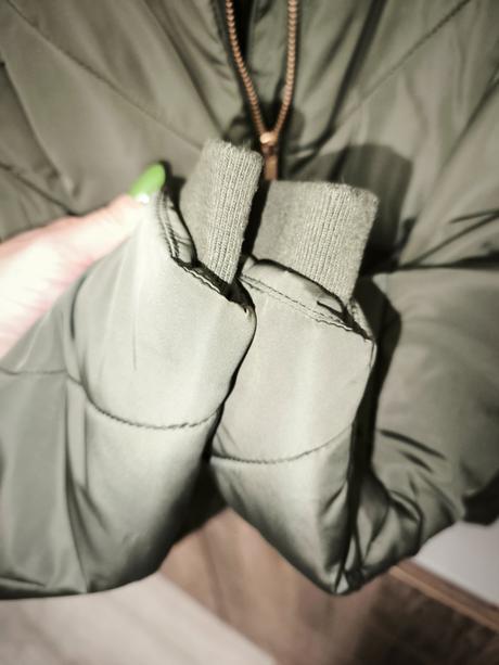 Tmavá khaki bunda lindex, lindex,158