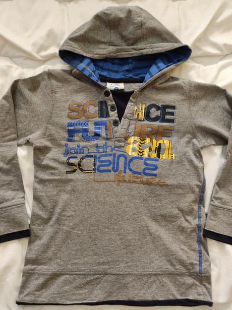 Mikina topolino veľ 128 šedá, topolino,128