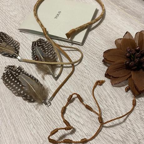 Čelenka + náramok + brošňa, 