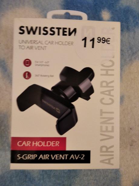 Držiak do ventilačnej mriežky swissten s-gripen, 