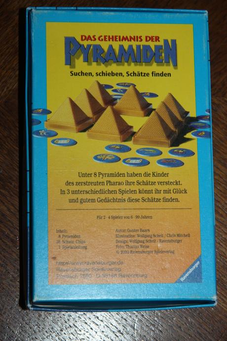 Hra tajomstvo pyramíd - od 6 rokov,