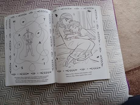 Vymaľovánky ľadové kráľovstvo 2, 