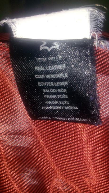 Kožené bunda , xl