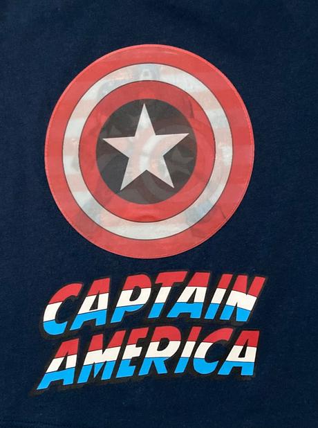 Interaktívne captain america tričko v.92, h&m,92