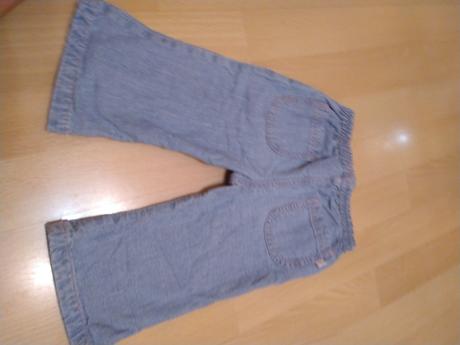 Pekne mäkké rifliky na gumicku, mothercare,68