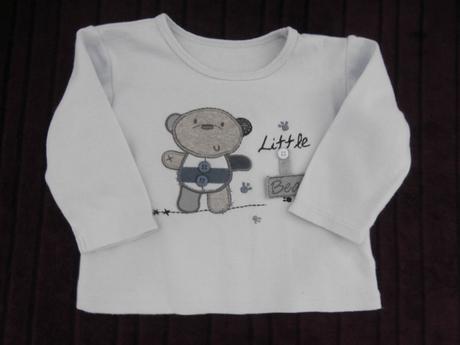 Balík tričiek s dlhým rukávom 6ks, 50–62