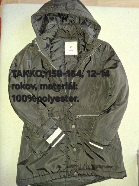 Dievčenská zimná bunda takko., takko,164