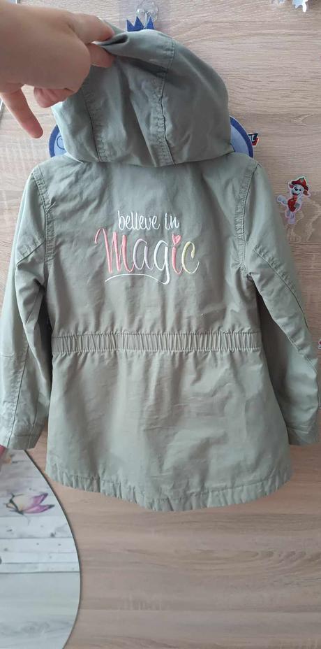 Dievčenska bunda - parka, dopodopo,98
