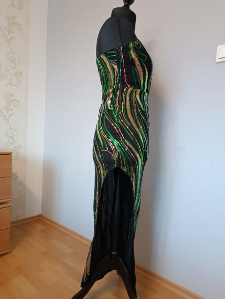 Šaty trblietavé, 40