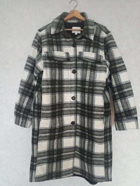 H&m dlhý košeľou kabát/bunda, h&m,m