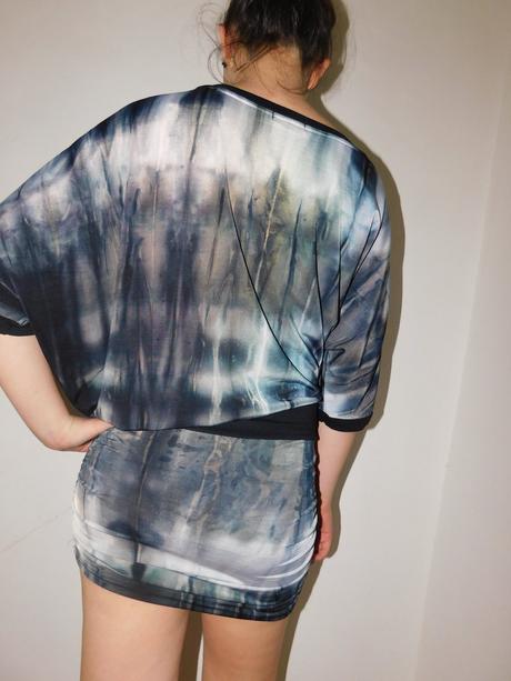 Tunika -mini šatky, s