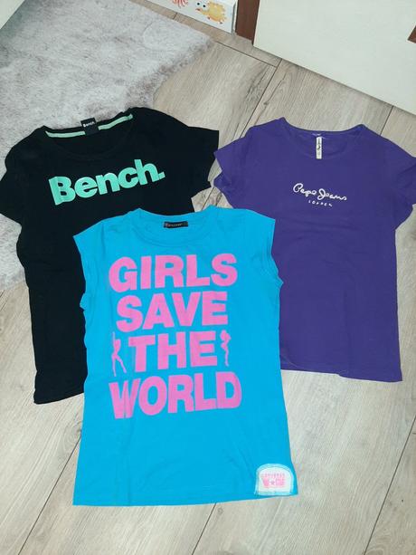 Tričká bench, converse, pepe jeans, pepe jeans,s