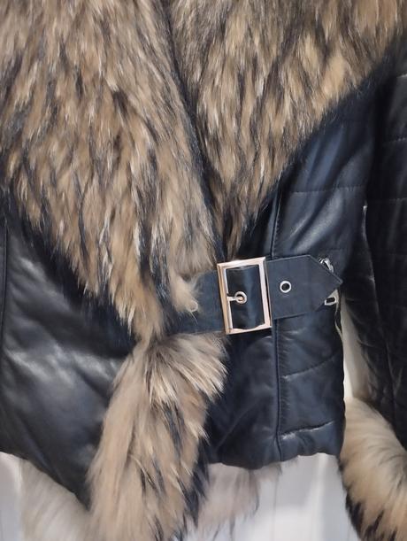 Kožák s pravou kožušinou, m