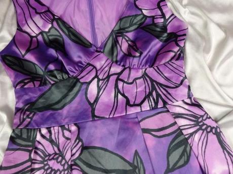 Kvalitné saténové šaty, orsay,38