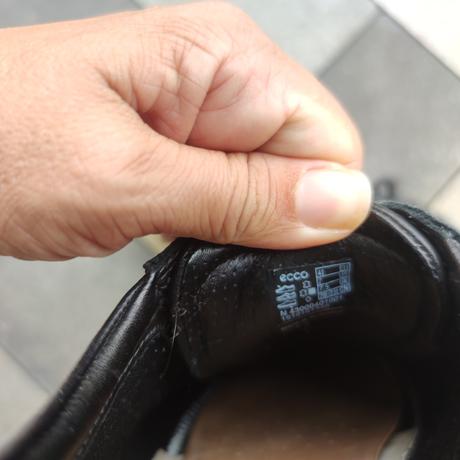 Kožené topánky ecco, ecco,41