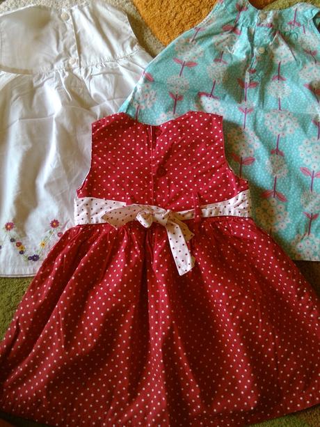 3x letné šaty na 12-18 mes., 80