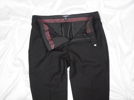 Kvalitné čierne nohavice cedar wood state, s