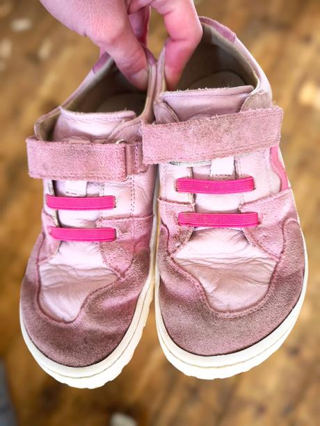 Celoročné kožené bf tenisky froddo splash pink 34, froddo,34