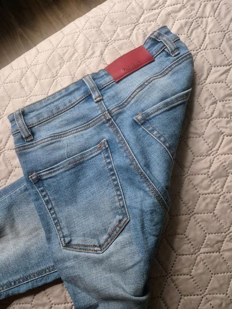 Džínsy s vysokým pásom stradivarius, stradivarius,34