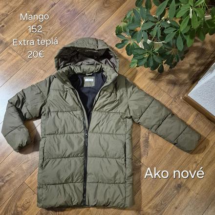 Zimná bunda, mango,152
